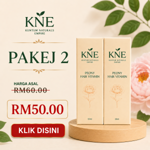 Peony Hair Vitamin by Kuntum Naturals Empire (PAKEJ 2)